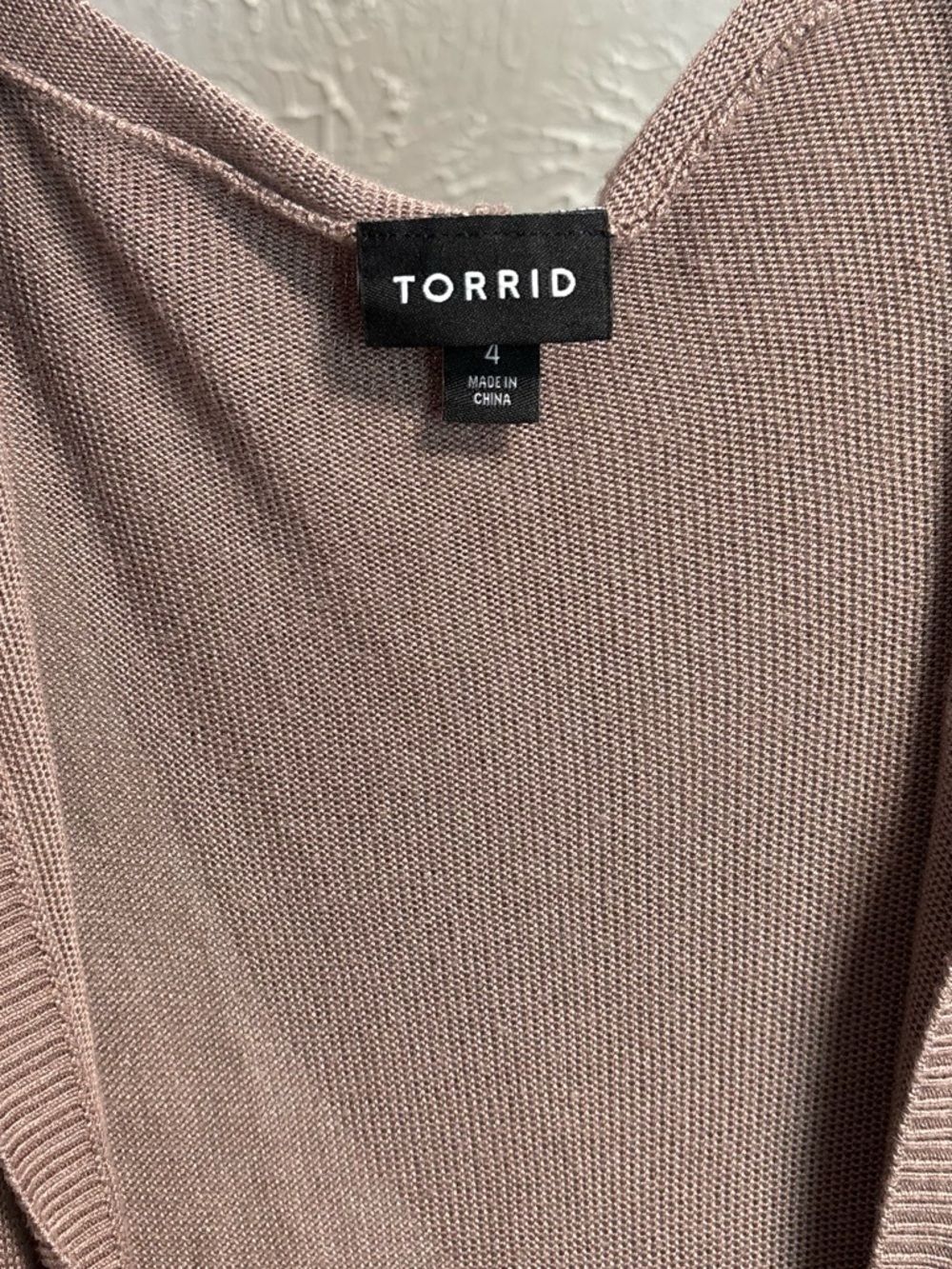 Torrid hooded anorak open front cardigan size 4x - Picture 5 of 9